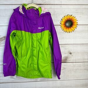 Marmot‎ Girls' Precip Rain Jacket M 8/9
